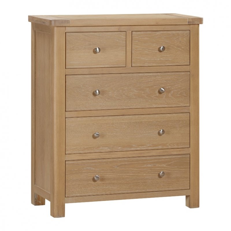 Papaya Farringdon Oak 2 Over 3 Chest