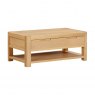 Papaya Coppice Oak Coffee Table with 2 Drawers