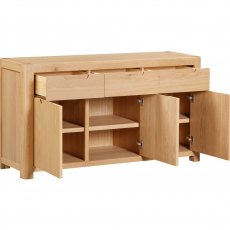Coppice Oak 3 Door Sideboard Coppice Oak 3 Door Sideboard