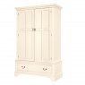 Qualita Laura Ashley Clifton 2 Door 1 Drawer Wardrobe