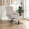 GFA Hudson Swivel Recliner & Stool (in fabric)