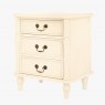 Qualita Laura Ashley Clifton 3 Drawer Bedside