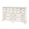 Qualita Laura Ashley Clifton 6+4 Drawer Wide Chest