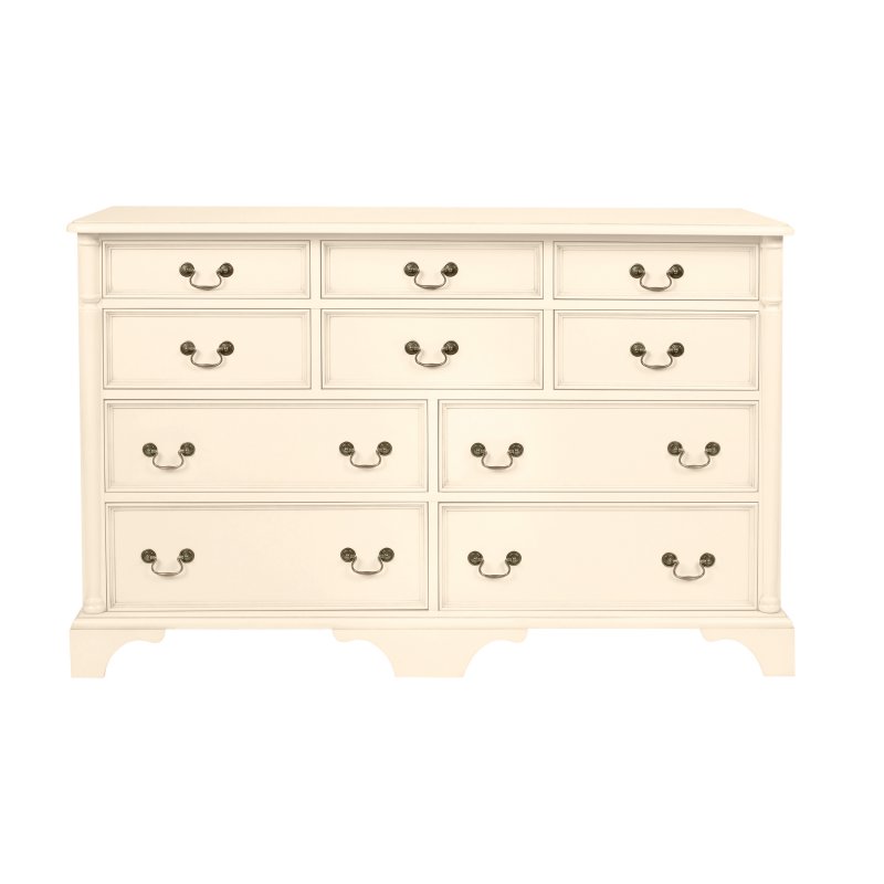Qualita Laura Ashley Clifton 6+4 Drawer Wide Chest