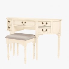 Laura Ashley Clifton 5 Drawer Dressing Table and Stool