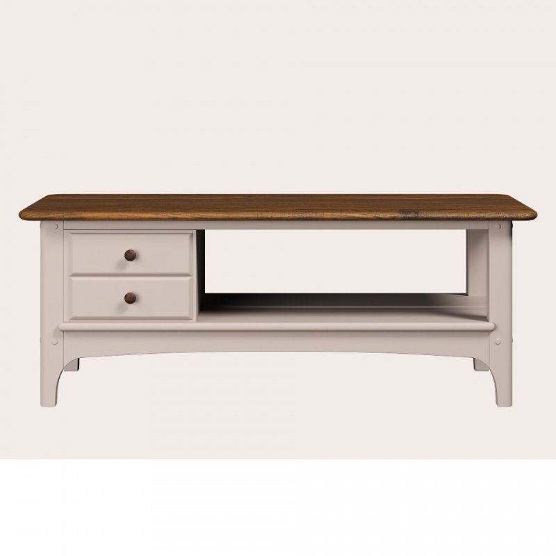Qualita Laura Ashley Hapton  2 Drawer Coffee Table