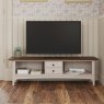 Qualita Laura Ashley Hapton 2 Drawer Wide TV Unit