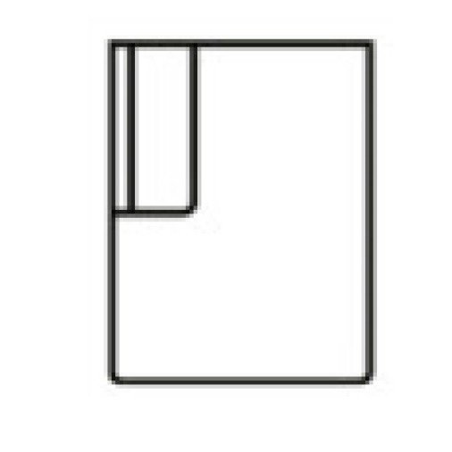 Softnord Cadiz Modular Square Open End Unit (LHF)