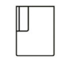 Cadiz Modular Square Open End Unit (LHF)