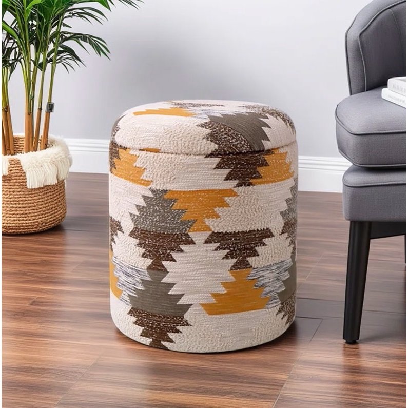 Taylors Aztec Storage Stool