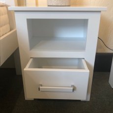 MODO  Small 1 Drawer Open Shelf Bedside
