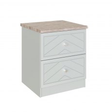 Caleri 2 Drawer Bedside