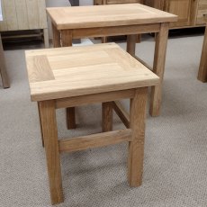 Laura Ashley Milton Oak Nest of 2 Tables